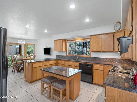 Kitchen and dining.